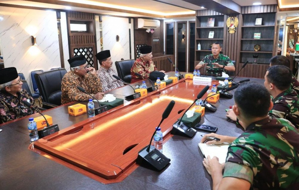 TNI AD dan LDII Upayakan Kerja Sama di Bidang Ketahanan Pangan dan Bela Negara