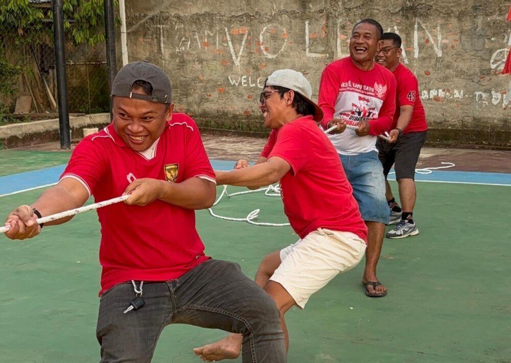 Semangat Merah Putih, PC LDII Gandus Lomba Agustusan