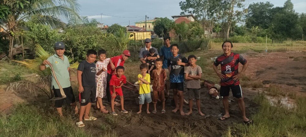 LDII Babat Toman Sukseskan Gotong Royong Serentak DPW LDII Sumsel 2026