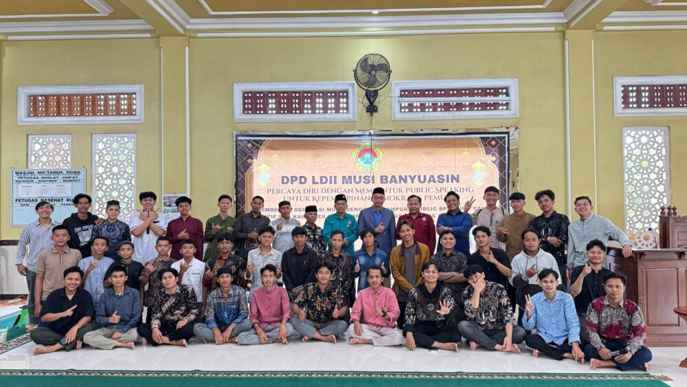 Upgrade Skill Bicara dan Percaya Diri, DPD LDII Musi Banyuasin Gelar Pembekalan Leadership