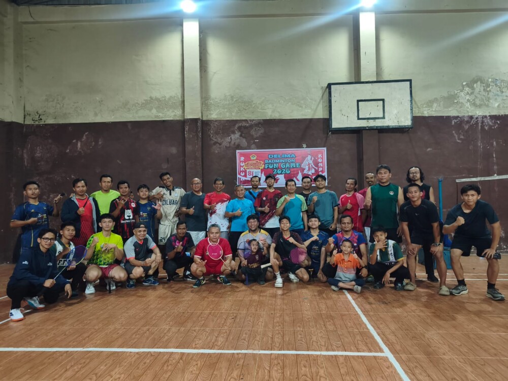 Turnamen Badminton Fun Game PC LDII Ilir Timur II Meriahkan HUT RI ke-81