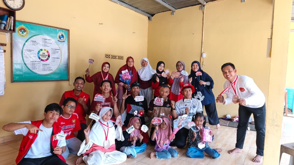 Semarak HUT RI, PAC LDII Lubuk Aman Gelar Jalan Sehat dan Perlombaan Ceria