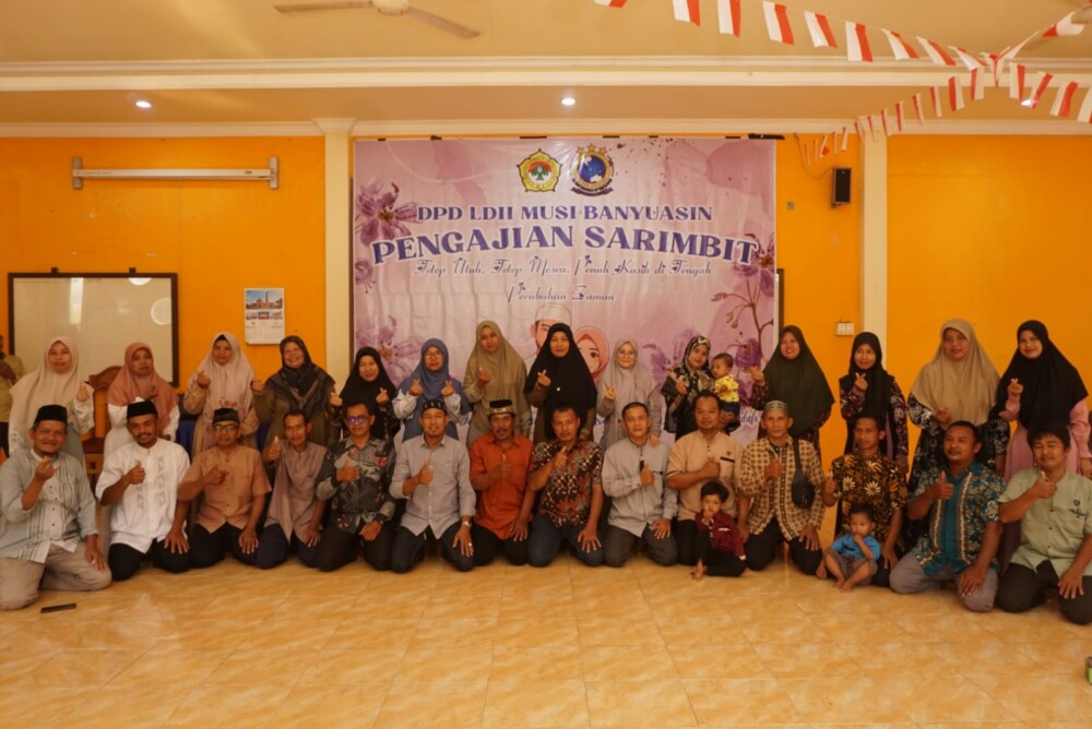 DPD LDII Musi Banyuasin Gelar Pengajian Sarimbit, Perkuat Keharmonisan Rumah Tangga di Tengah Perubahan Zaman