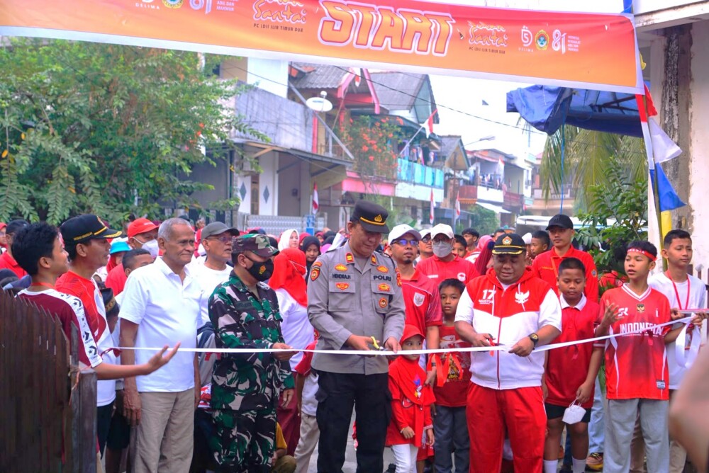 Semarak HUT RI ke-81, PC LDII Ilir Timur II Gelar Jalan Santai Bersama 600 Peserta