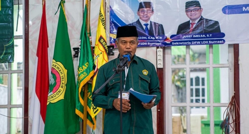 Sambut 17 DPD se-Sumsel, Ketua DPD LDII Musi Rawas Beri Sambutan Tuan Rumah Rakorwil Cawu 3