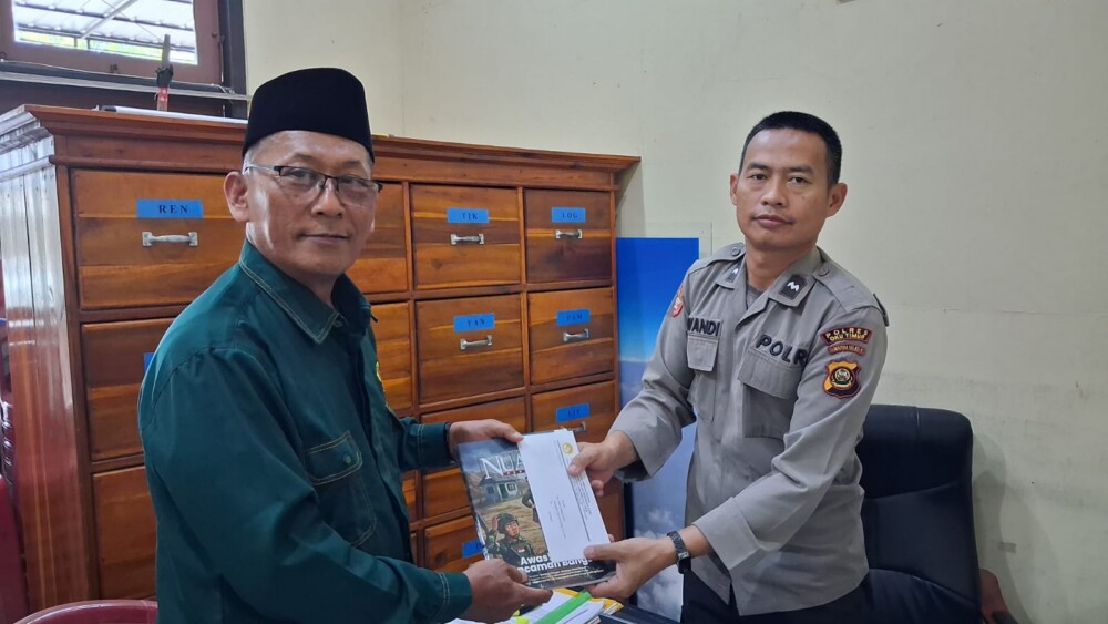 Silaturohmi LDII, DPD LDII OKU Timur Sebarkan Kegiatan LDII Melalui Majalah Nuansa