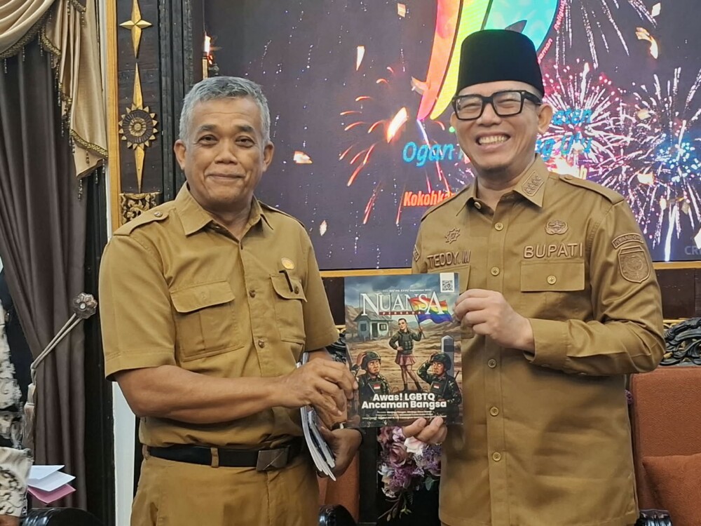 Perkuat Sinergi, DPD LDII OKU Beraudiensi ke Rumah Dinas Bupati
