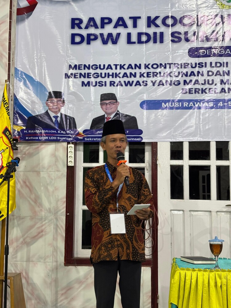 Rakorwil Cawu III LDII Sumsel Perkuat Konsolidasi, DPD LDII Ogan Ilir Ikut Ambil Bagian