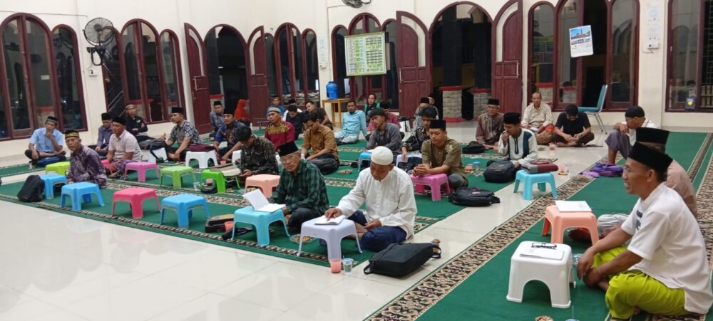 Tingkatkan Pemahaman Agama Pengurus, DPD LDII Ogan Ilir Gelar Pengajian di Masjid Al Barokah