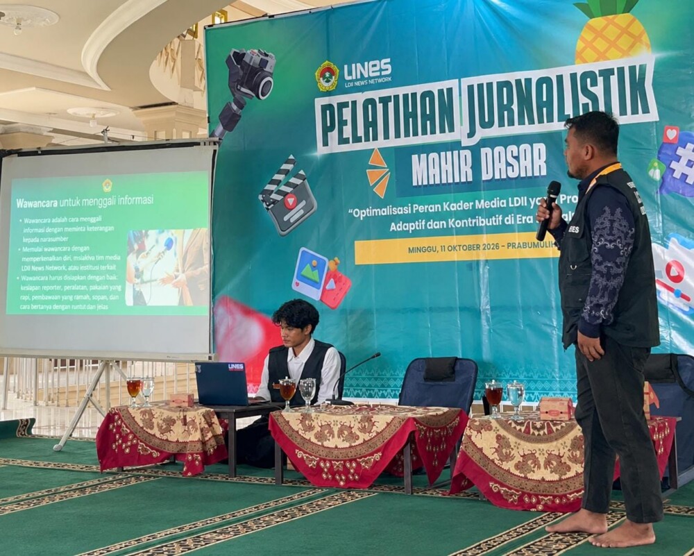 Perkuat Literasi Digital, LDII Prabumulih Gelar Pelatihan Jurnalistik