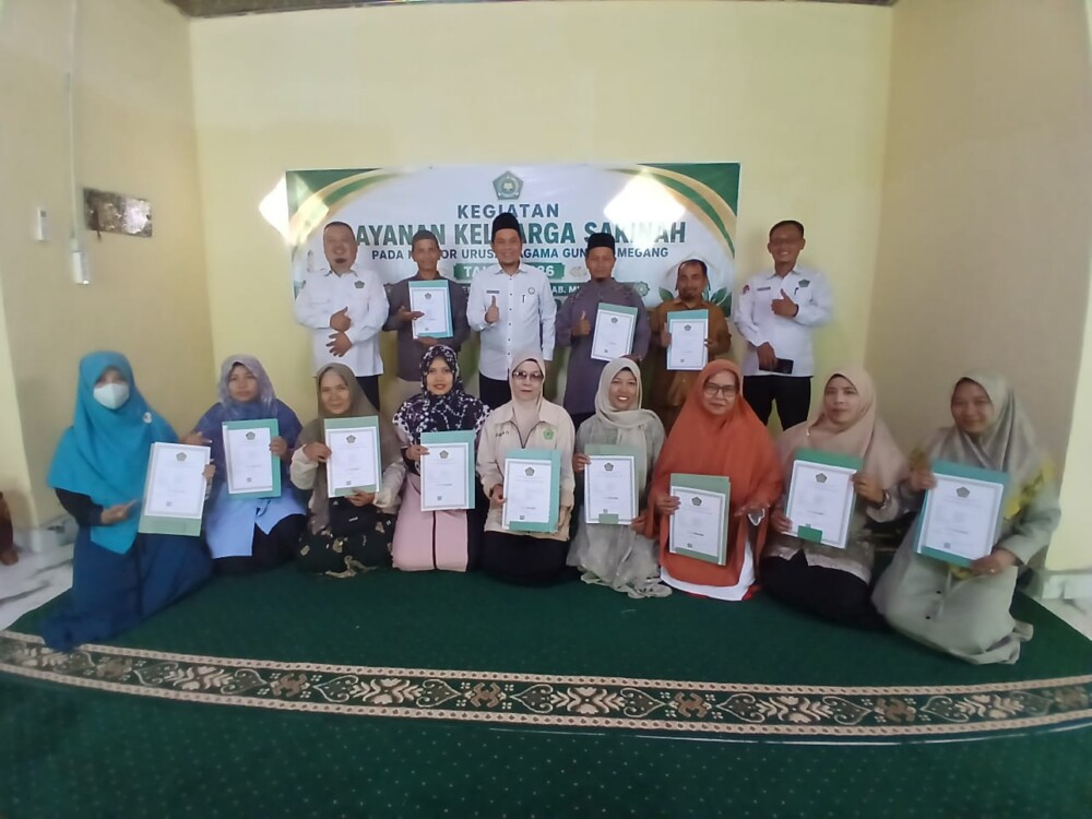 Perkuat Pendidikan Al-Qur’an, Ketua PC LDII Gunung Megang Terima SK TPQ dari Kemenag