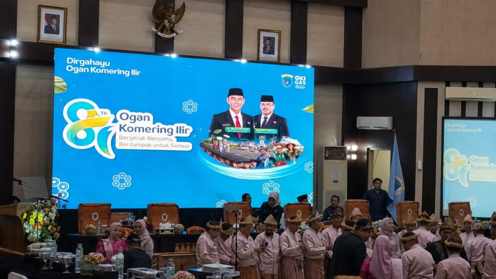 Ketua DPD LDII dan Senkom OKI Hadiri HUT Kabupaten OKI ke-81